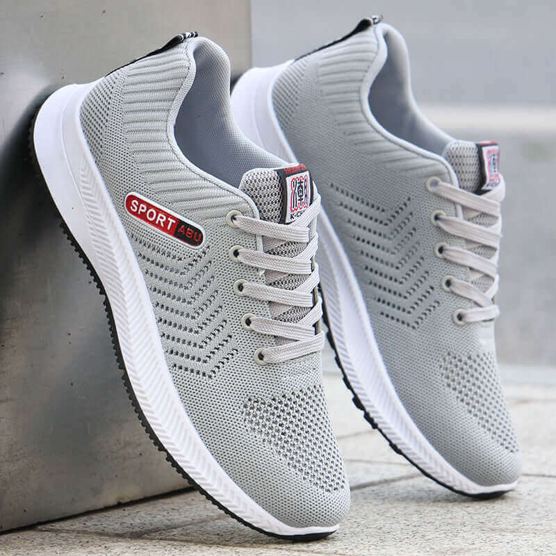 Saint Vouge Unisex Casual Comfort Shoes in gray designed for everyday wear and modern style.