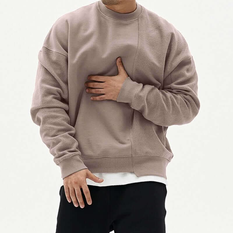 Saint Vouge Loose Pullover Round Neck Sweater Men
